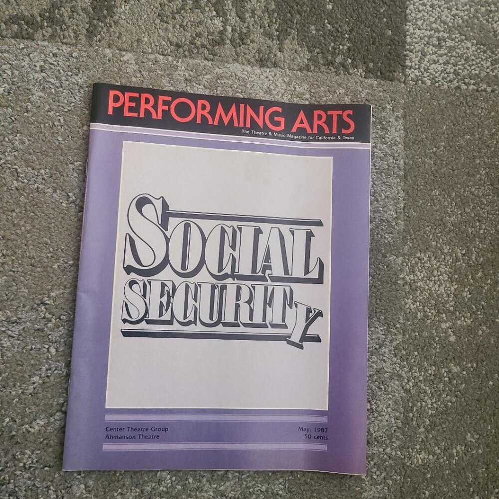 Performing Arts Ahmanson Theatre May 1987